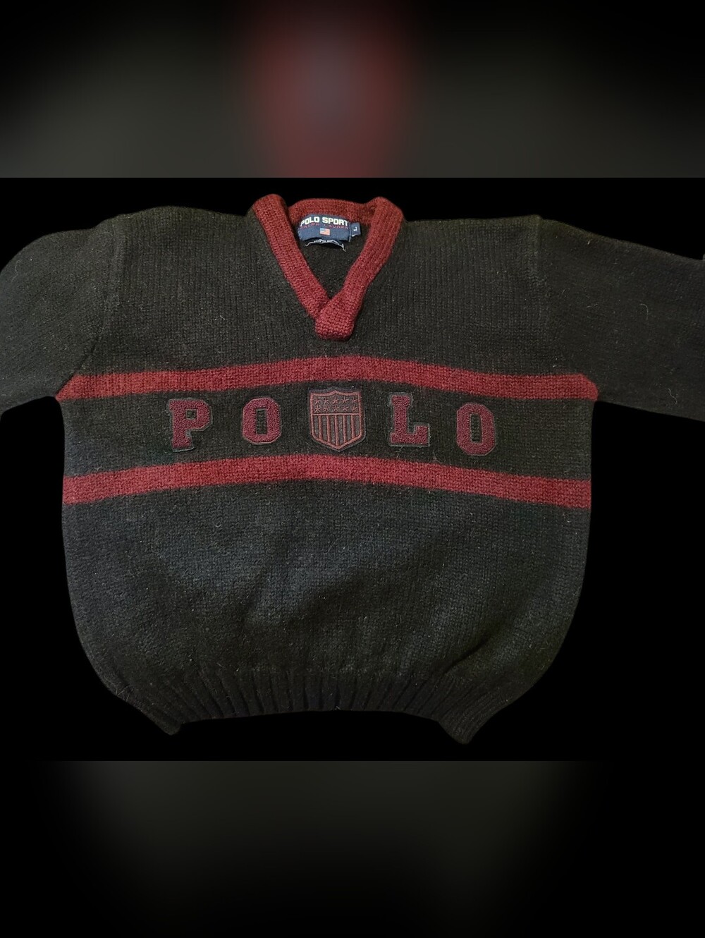 Vintage 1996 Ralph Lauren Polo Sport Wool Sweater