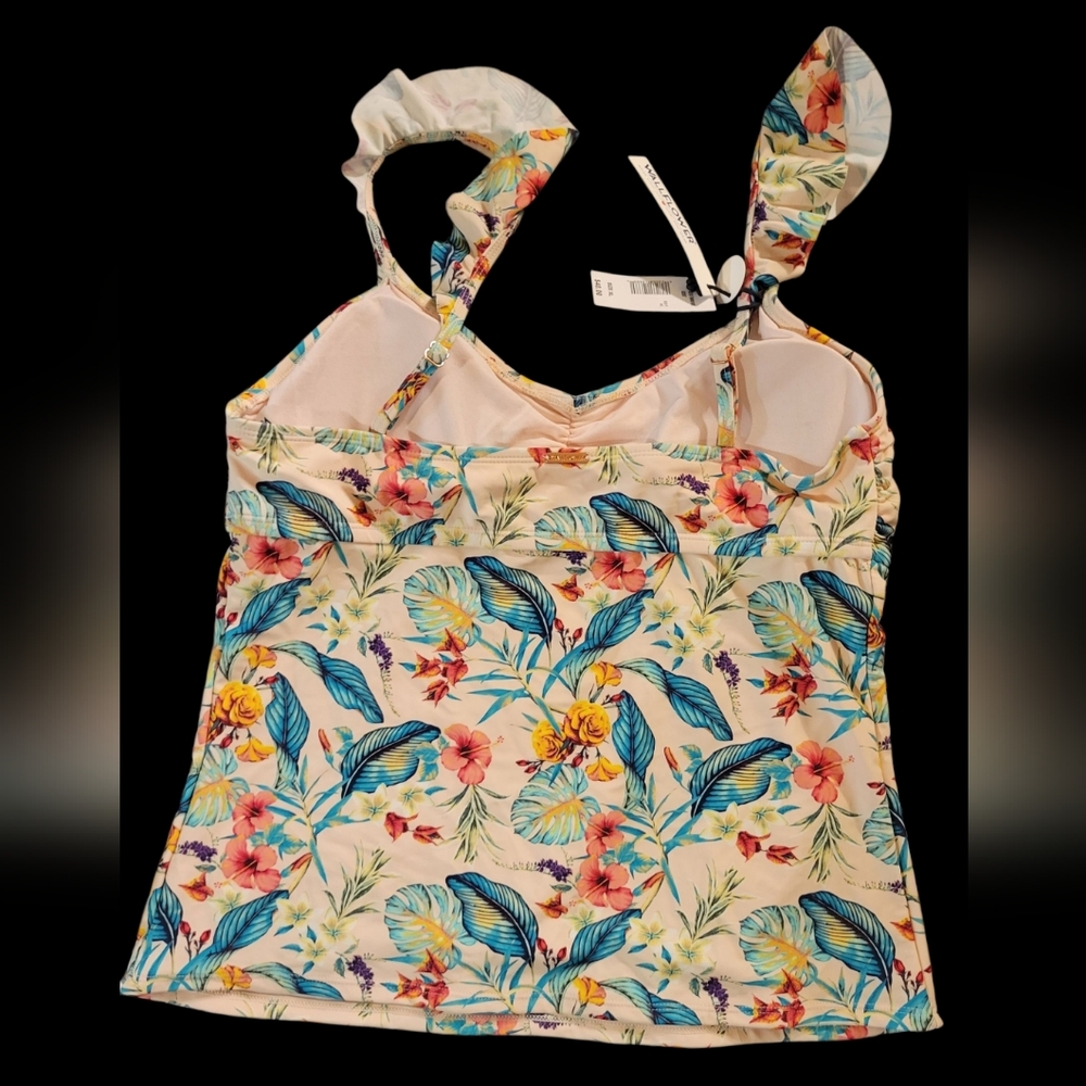 Gallery image 1 for Wallflower Tropical Floral Print Bikini Top