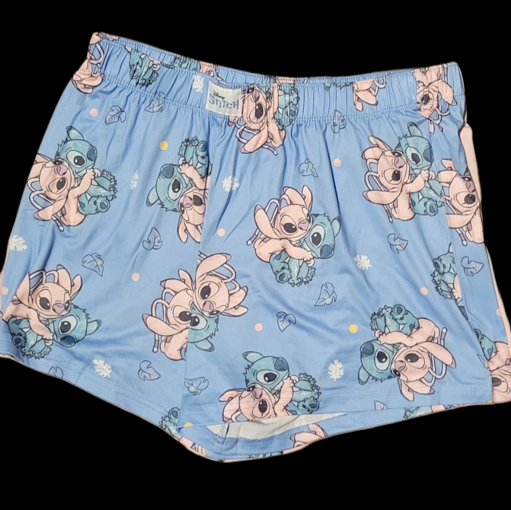 Gallery image 1 for Disney Stitch 2-Pack of PJ Shorts, Size Medium