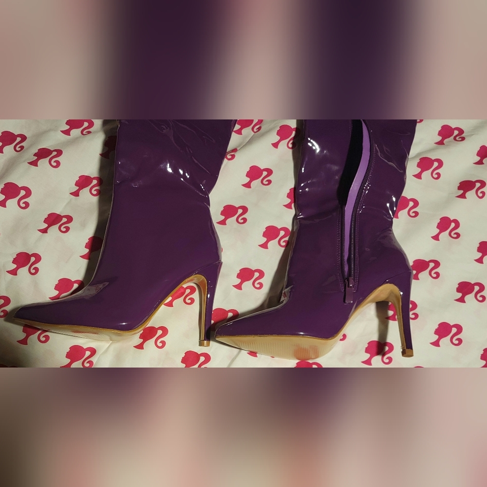Gallery image 3 for Fashion Nova Hope You Do Over The Knee Boots