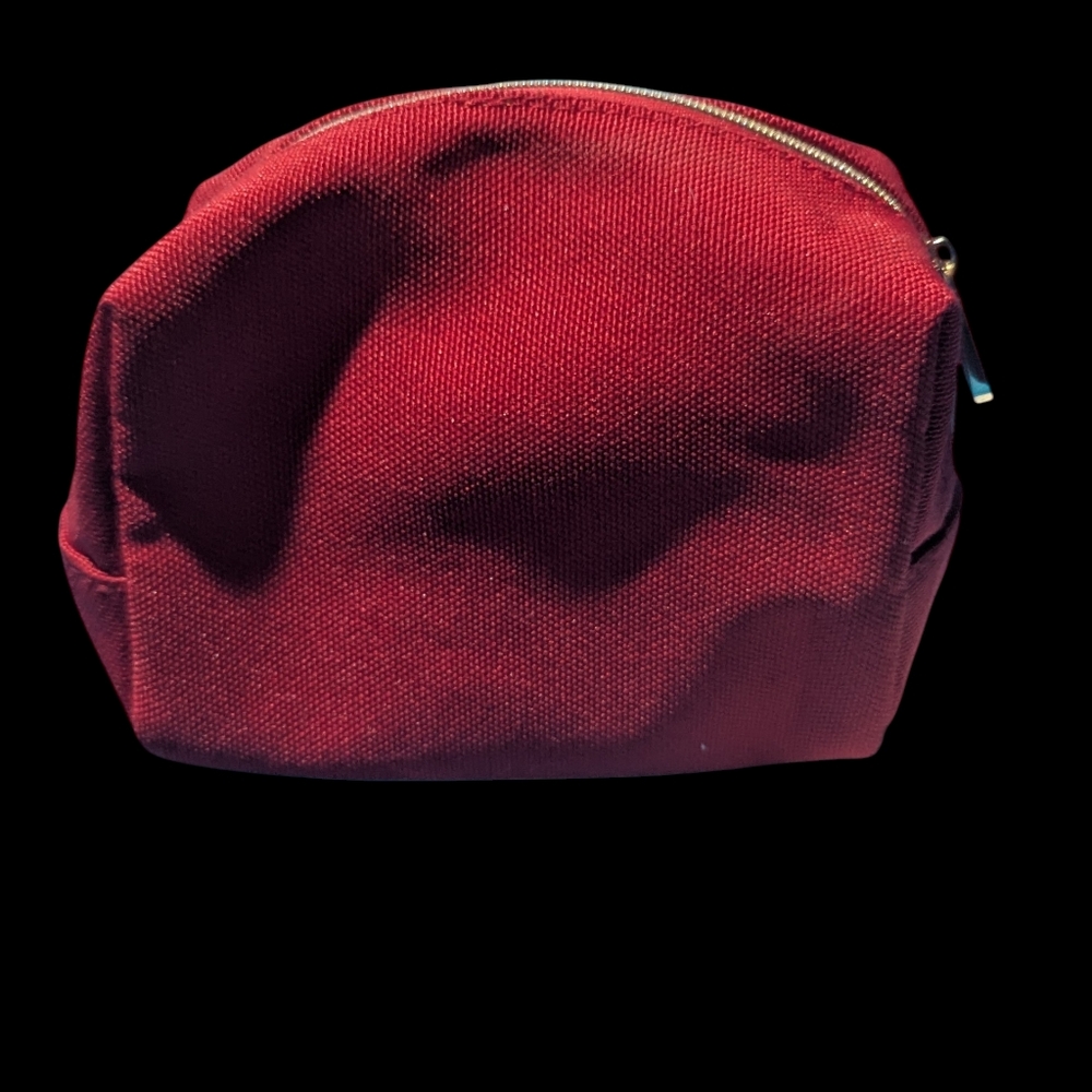 Gallery image 1 for Christian Dior Red Zippered Make-Up Bag