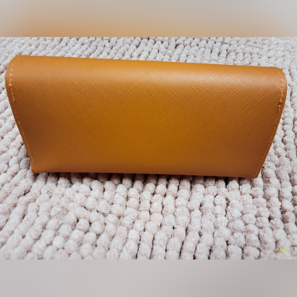 Gallery image 1 for Tory Burch Leather Sunglasses Case