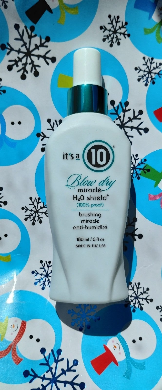 its a 10! Leave-In Blow Dry Miracle H20 Shield