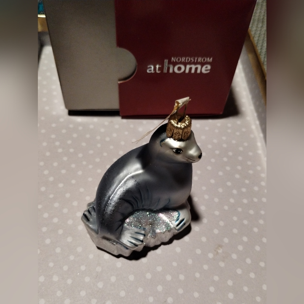 Gallery image 2 for Nordstrom at Home Blown Glass Holiday Ornament