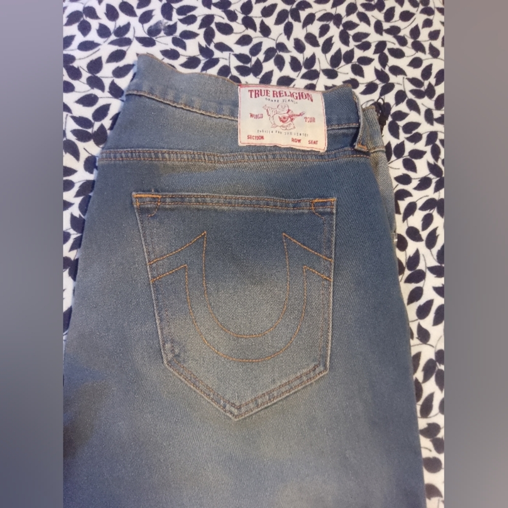 Gallery image 1 for True Religion Geno Slim Jeans, 36" x 32"