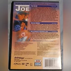 Gallery image 2 for AnimEigo Crusher Joe DVD, Sealed, New