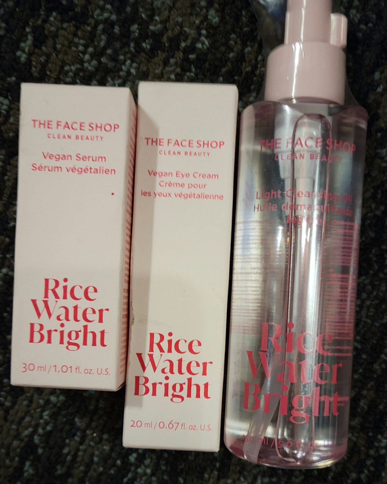 The Face Shop RiceWaterBright Skincare Trio