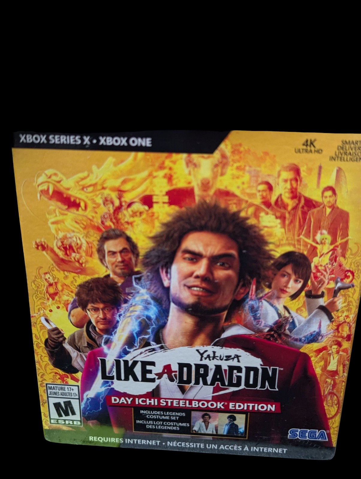 Xbox One Yakuza Like a Dragon Day Ichi Steelbook Edition