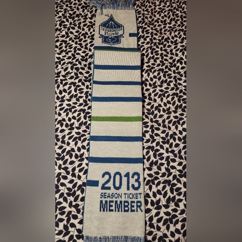 Seattle Sounders 2013 Season Ticket Member Scarf