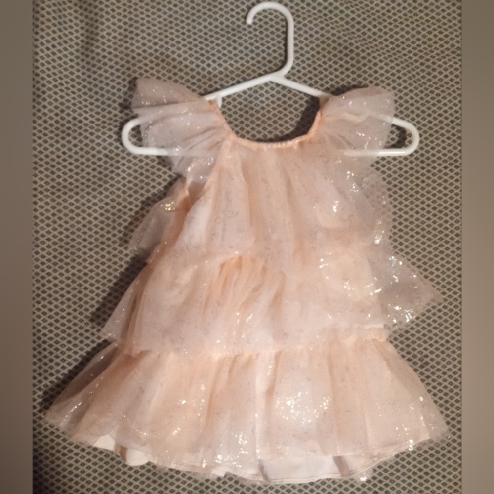 Gallery image 4 for Nordstrom Pink Lotus Tulle Dress w/Underpants