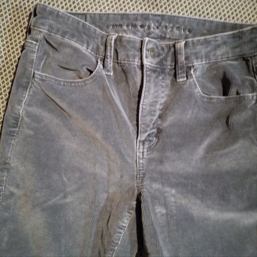 Gallery image 3 for American Eagle Skinny HR Corduroy Pants