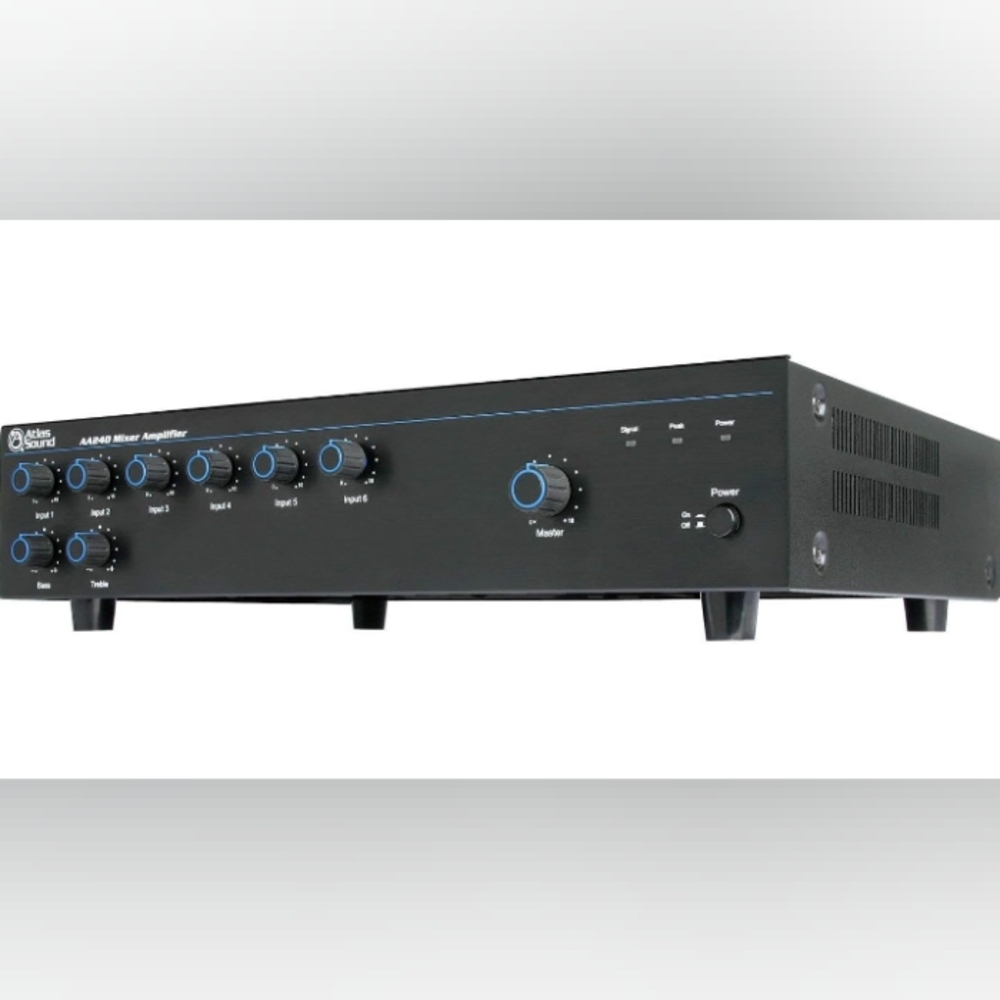 Gallery image 2 for Atlas Sound AA240 Mixer Amplifier