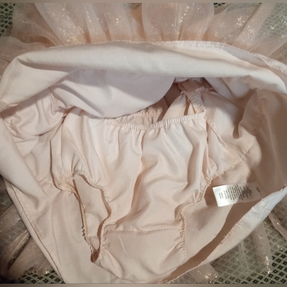 Gallery image 3 for Nordstrom Pink Lotus Tulle Dress w/Underpants