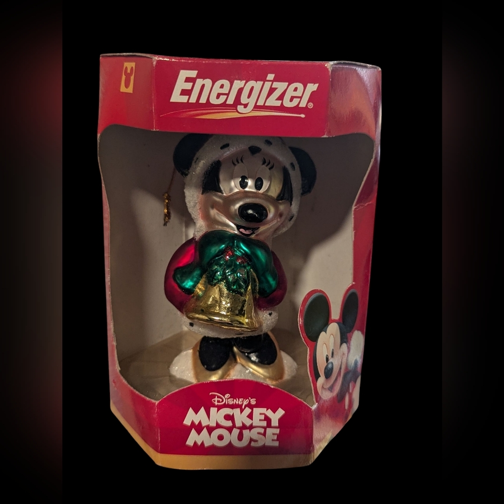 Disney x Energizer Minnie Mouse Holiday Ornament