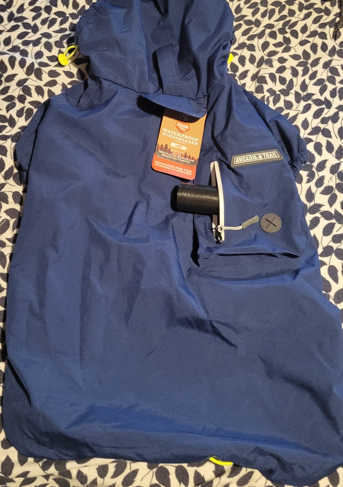 Gallery image 2 for Arcadia Trail Waterproof Windbreaker for Dogs, Large
