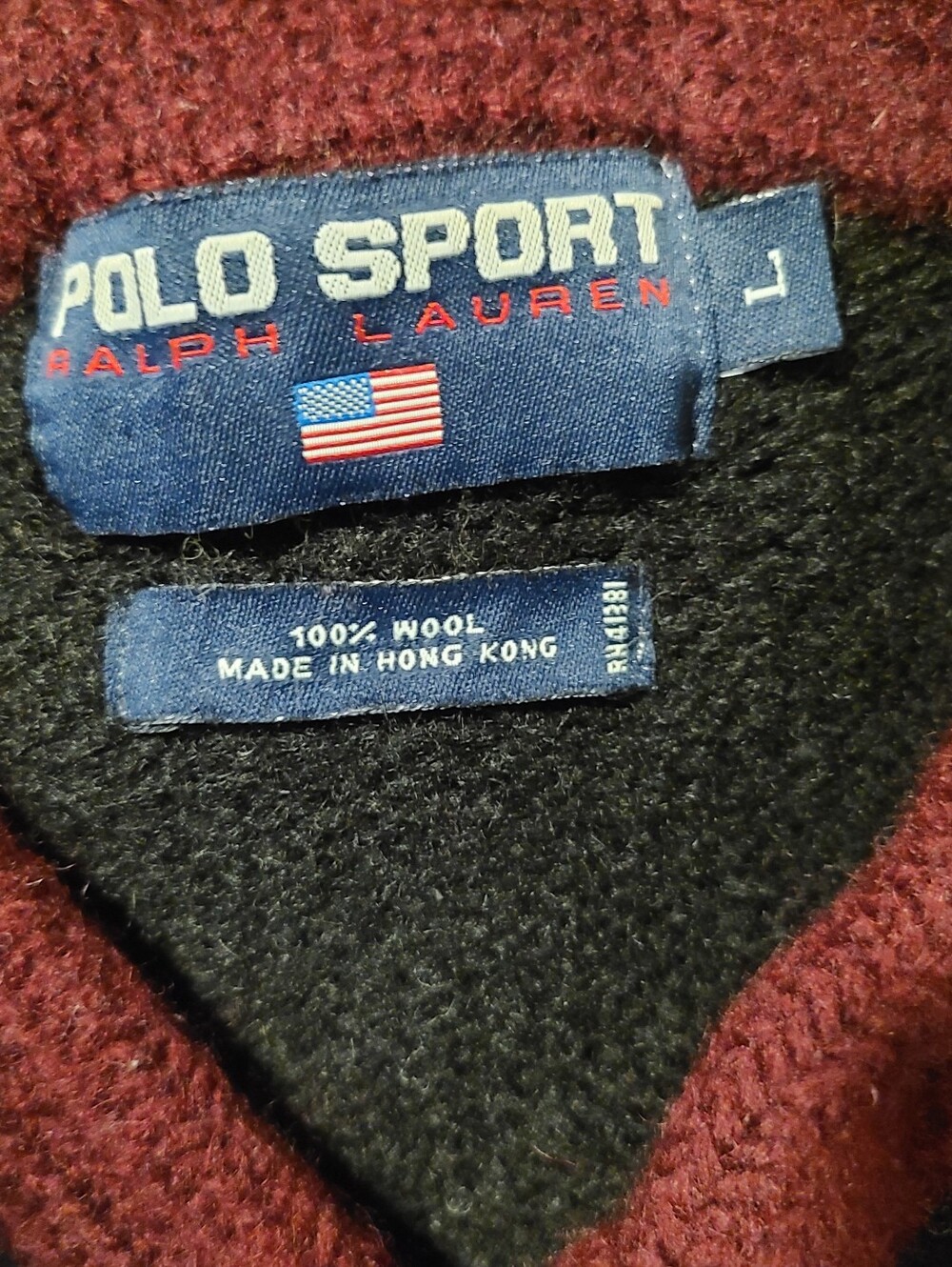 Gallery image 2 for Vintage 1996 Ralph Lauren Polo Sport Wool Sweater