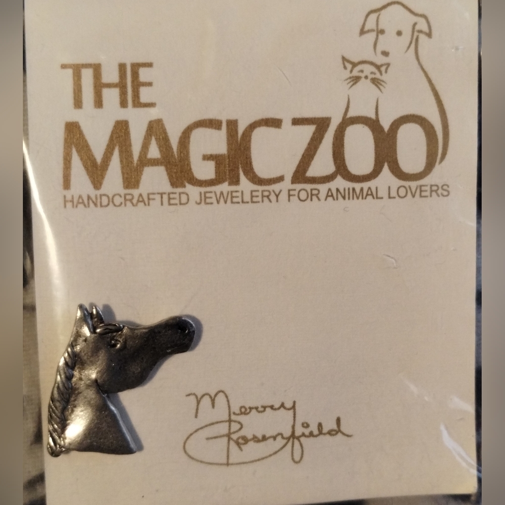 Gallery image 1 for The Magic Zoo Animal Jewelry, Horse Pin