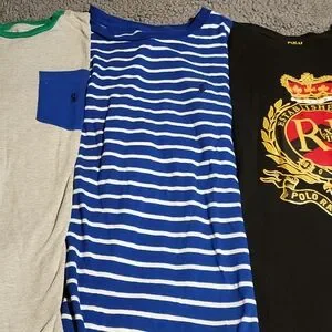 Gallery image 1 for Polo by Ralph Lauren Kids Striped Blue Shirt