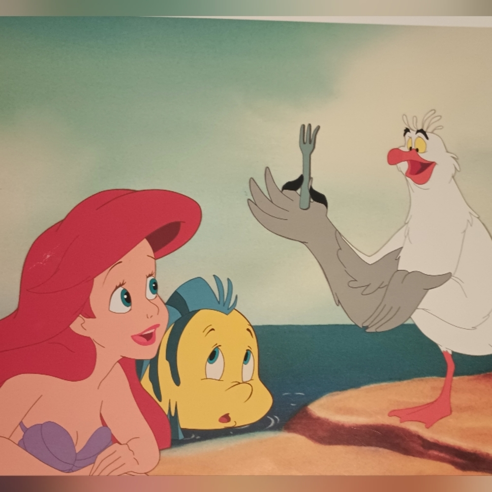 Gallery image 1 for Disney Lithograph from The Little Mermaid