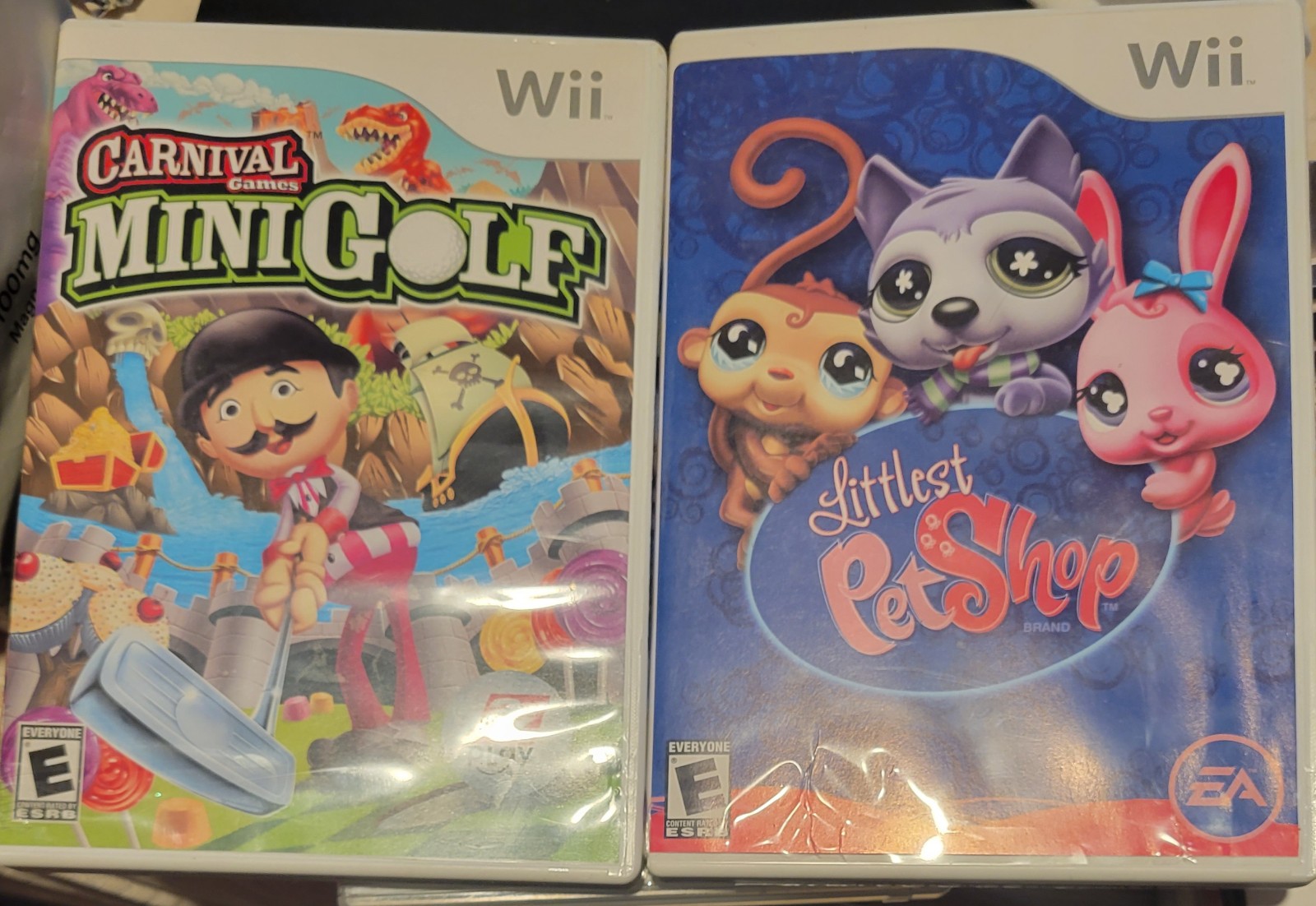 Nintendo Wii Sey of 2 Video Games