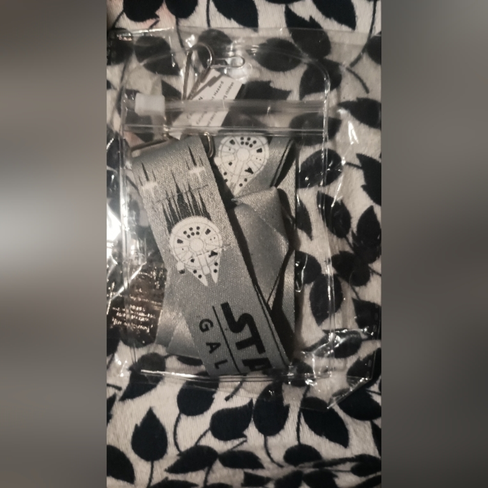 Gallery image 1 for Disneyland Star Wars Galaxy's Edge Pin & Lanyard