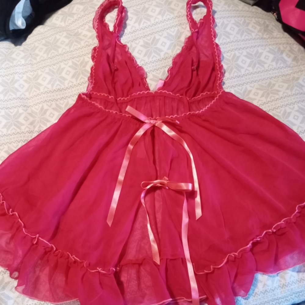 Gallery image 1 for Victoria's Secret Sheer Nightie, Small