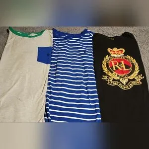 Gallery image 5 for Polo by Ralph Lauren Kids Striped Blue Shirt