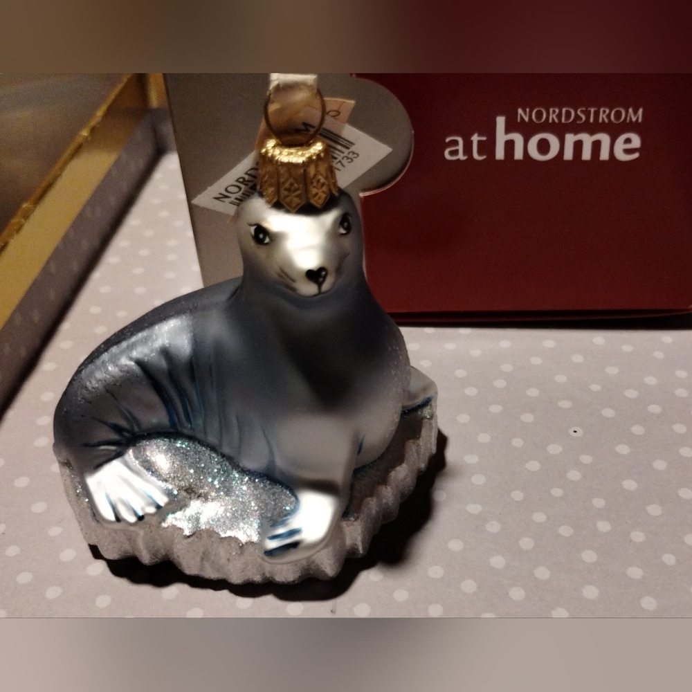 Gallery image 3 for Nordstrom at Home Blown Glass Holiday Ornament